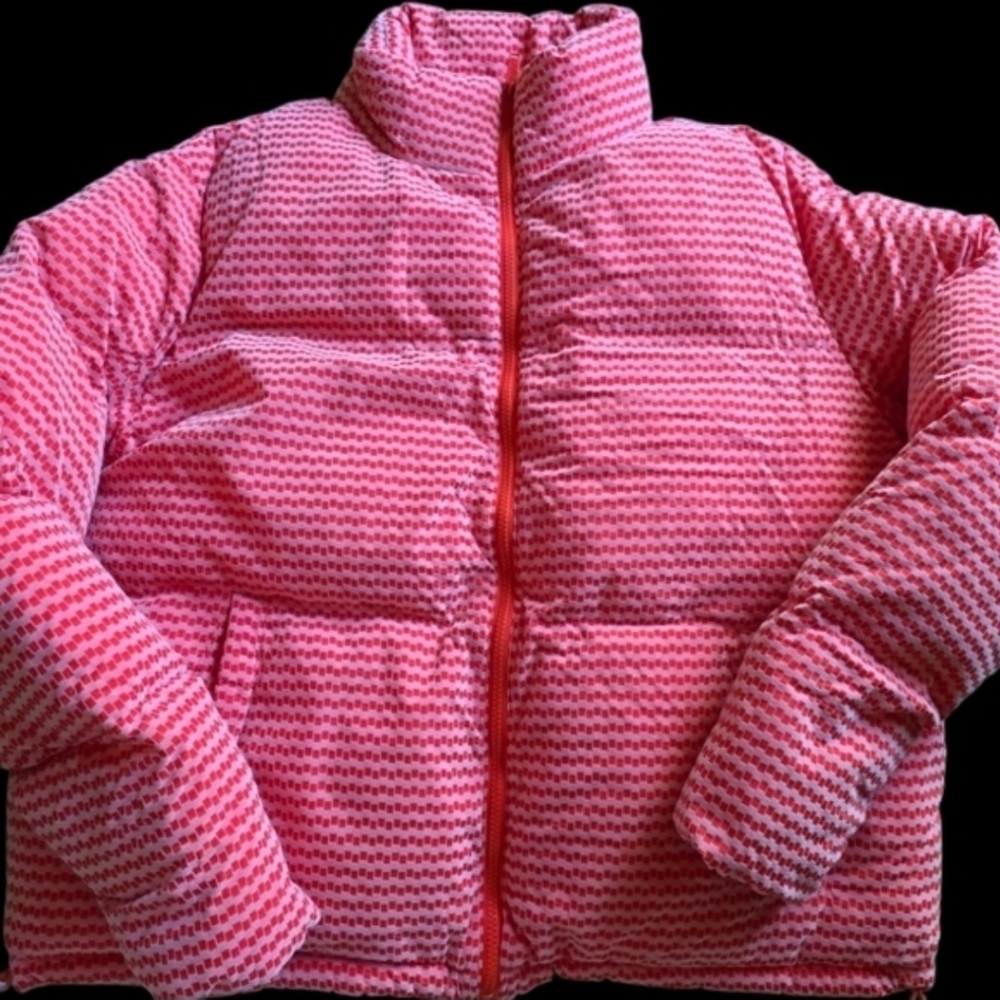 ​NWT Unisex Velvet Checkerboard Puffer - Gender Neutral Style. Men M - Women L - Picture 5 of 14